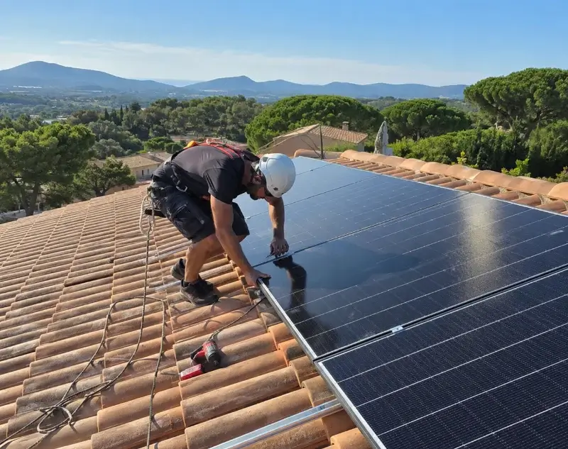 Installateur panneaux solaires Saint-Étienne-de-Montluc — pose photovoltaïque sur toiture